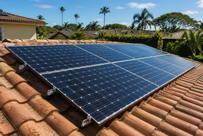 Installation de panneaux solaires à Clion